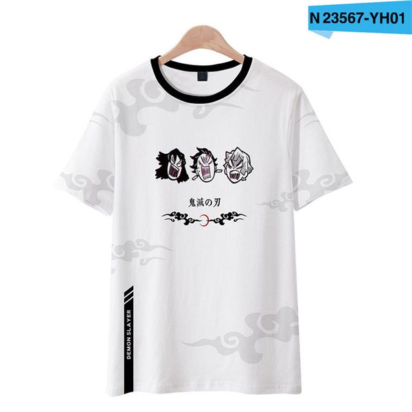 

anime demon slayer kimetsu no yaiba tanjiro kamado pullover boys 3d print shirts horror harajuku anime men clothing