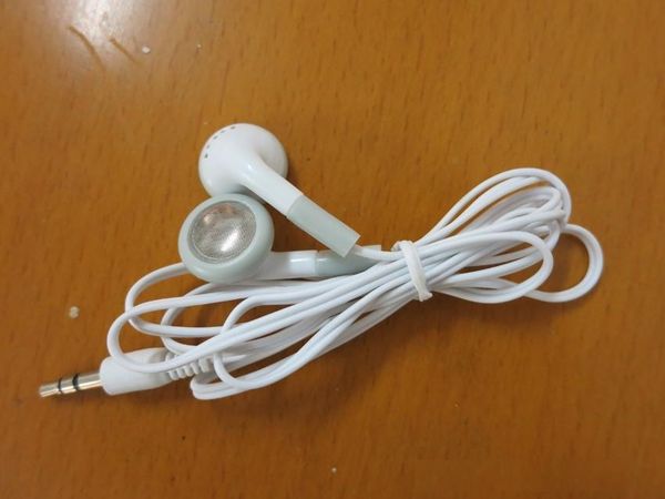 

cell phone earphones headphones headset 3.5mm gift earphones for mp3 mp4 cd iphone 3 4 5 6 min 1000pcs