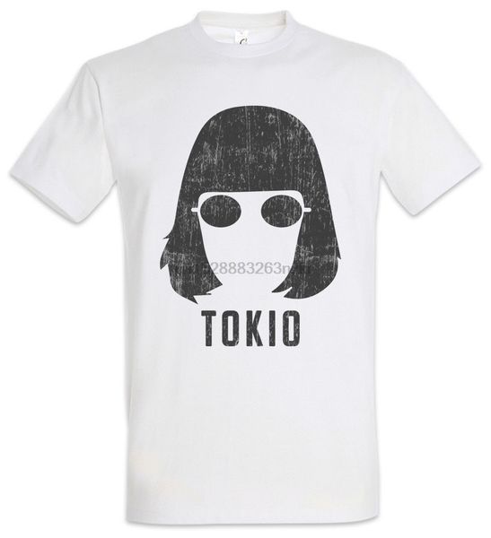 

tokio face футболка деньги la casa haus де heist-де-наименования papel geldes namen мужчины высокого качества на заказ печатных топы hipster