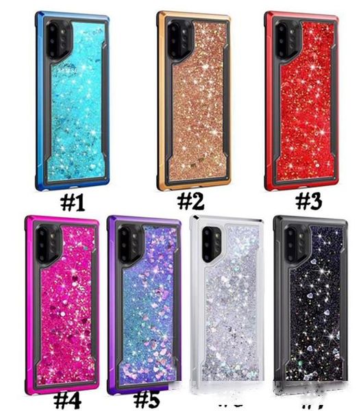 

bling phone case for samsung note 10 electroplated liquid quicksand glitter back cover for samsung galaxy note 10 pro plus