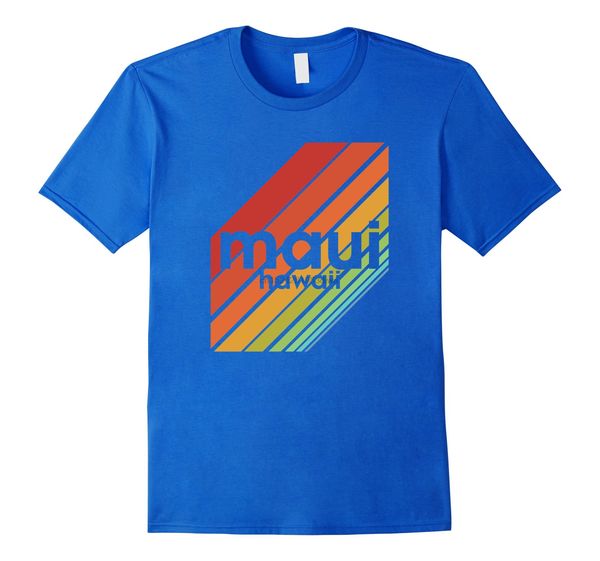 

maui t shirt vintage hawaii retro disco style beach tee