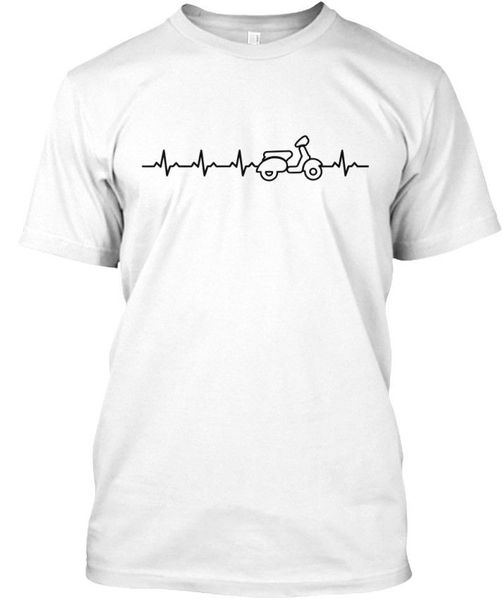 

2020 summer fashion vespistis heartbeat standard t-shirt tee shirt