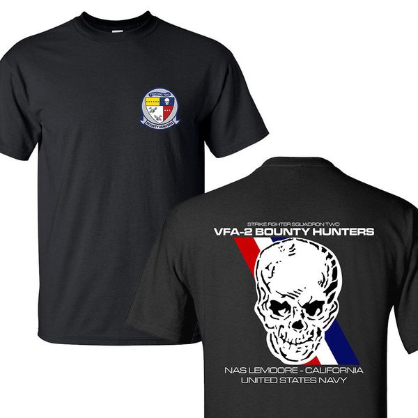 

2019 new summer fashion tee shirt vfa-2 bounty-hunters squadron united states navy t-shirts s-3xl