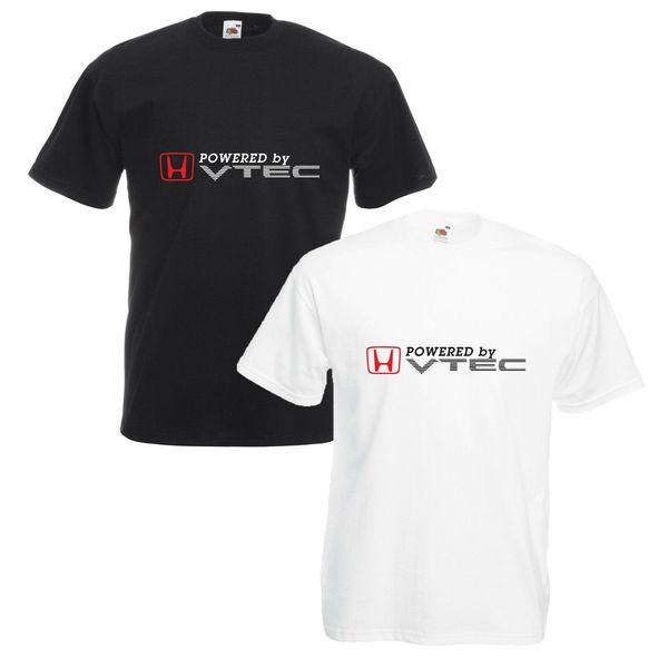 

powered by vtec t-shirt различные размеры цвета автомобиль