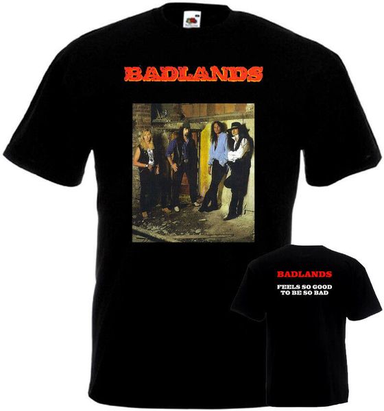 

badlands t shirt double sided black poster all sizes s 5xl
