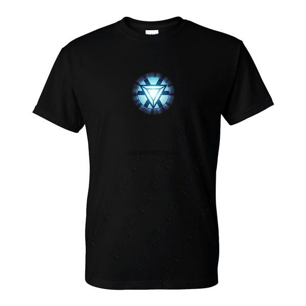 

iron man tony stark arc reactor t-shirt (s-5xl) ready to ship women tshirt