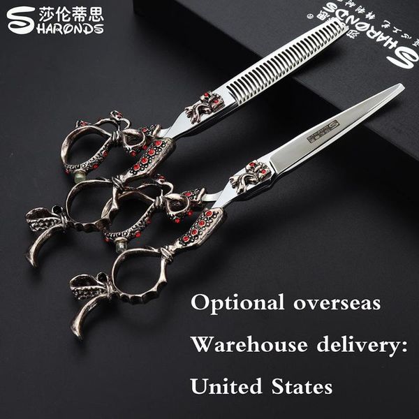 

hair scissors sharonds 6 inch japan 440c professional hairdressing cutting thinning