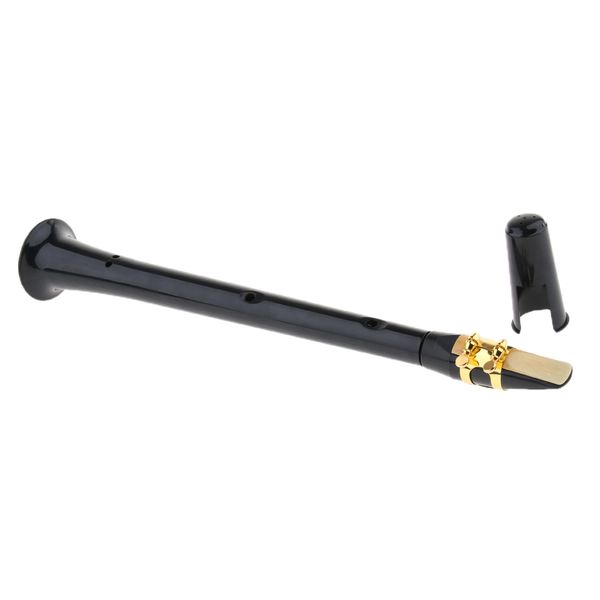 

black pocket saxophone mini portable little sax c key with bag woodwind instrument