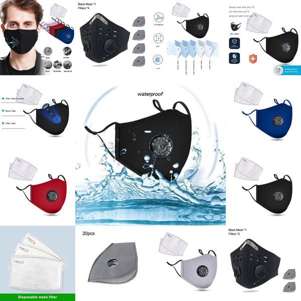

mask m2.5 respirator dust mouth face wholesale smog air pollution washabl povd1