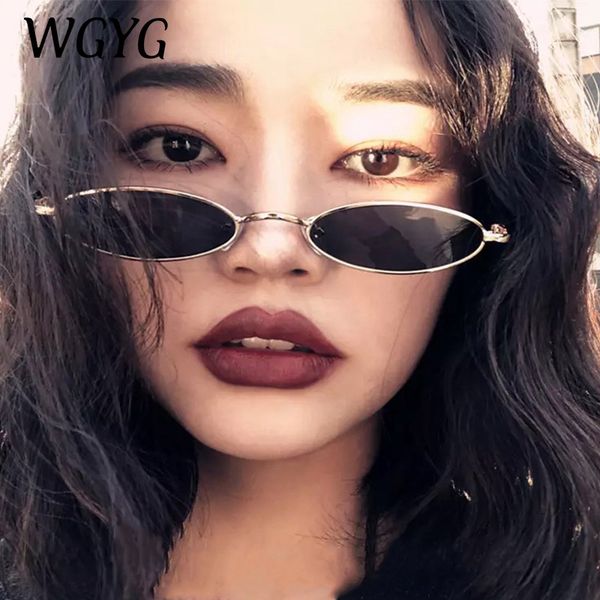 

retro hip-hop oval sunglasses ladies fashion trend sunglasses ladies glasses, White;black