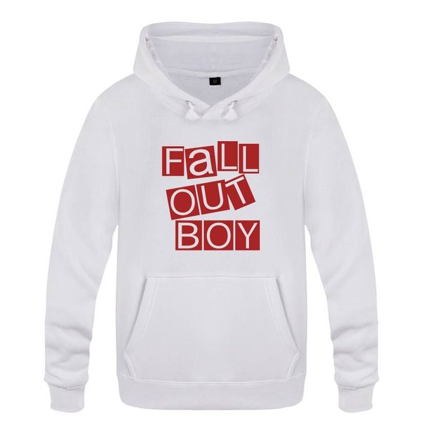

fob fall out boy cool punk rock music hoodies men 2018 men's pullover fleece hooded sweatshirts
