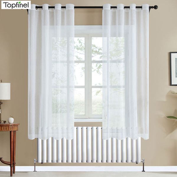 

inel modern tulle curtains for living room white curtains window treatments kitchen curtain for bedroom custom made 2020 new
