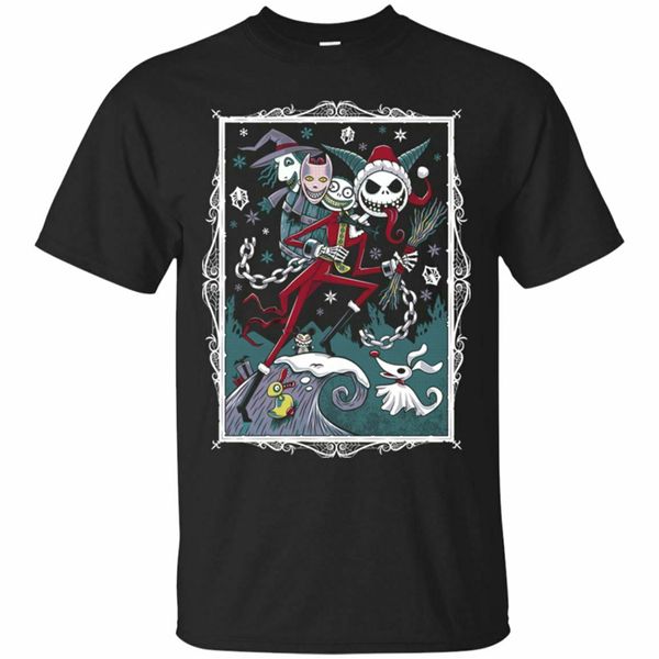 

jack von krampus t-shirt funny men's christmas tee shirt short sleeve s-5xl funny tee shirt