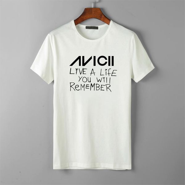 

avicii жить вы будете помнить футболка унисекс tee avicii edm dance legend