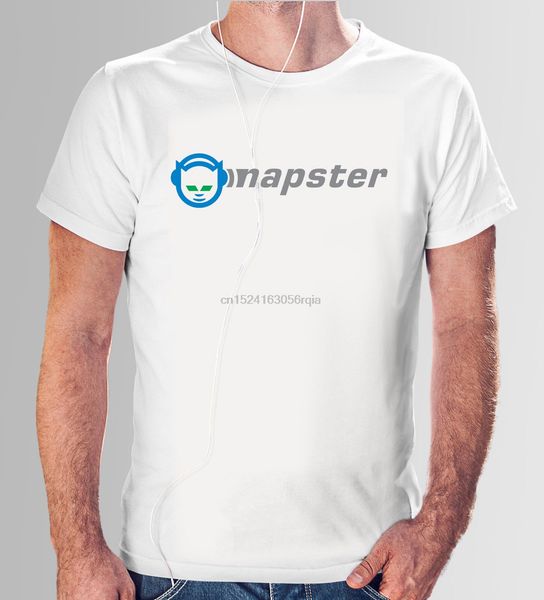 

napster mp3 online music streaming white t shirt