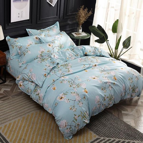 

svetanya microfiber bedding set sheet pillowcase quilt cover set bed linens