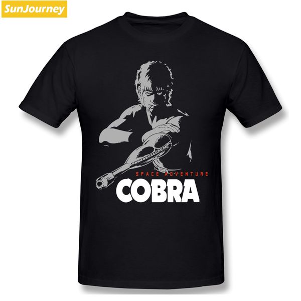 

anime space adventure cobra men tshirt oversize cotton short sleeve t shirts