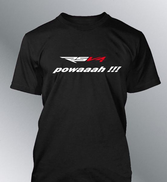 

tee shirt personnalise rsv4 powaaah s m l xl xxl homme col rond power rsv 4
