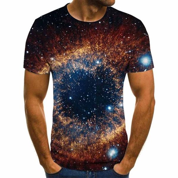 

new starry sky interstellar summer 3d men 3d print shirts funny comics oversized men clothing