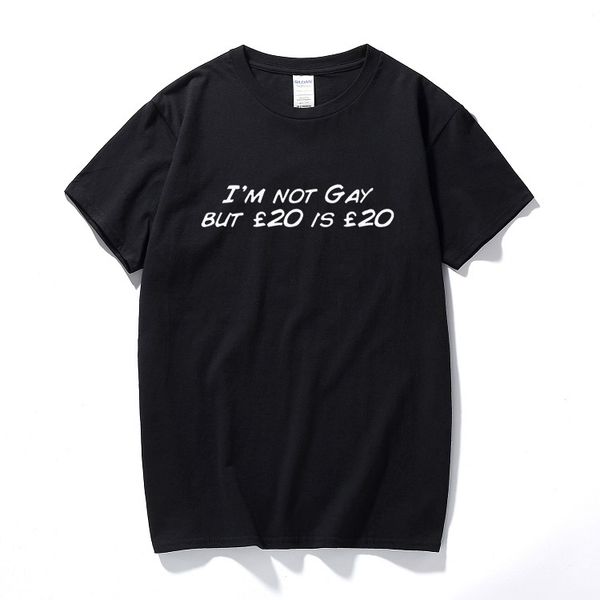 

im not gay but 20 is 20 t-shirt funny t shirts offensive joke retro rude fashion streetwear tee shirt homme