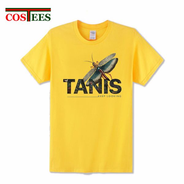 

tanis keep looking t shirt homme podcast t-shirt men new brand fashion short sleeve man luxury clothing leisure animal print tee