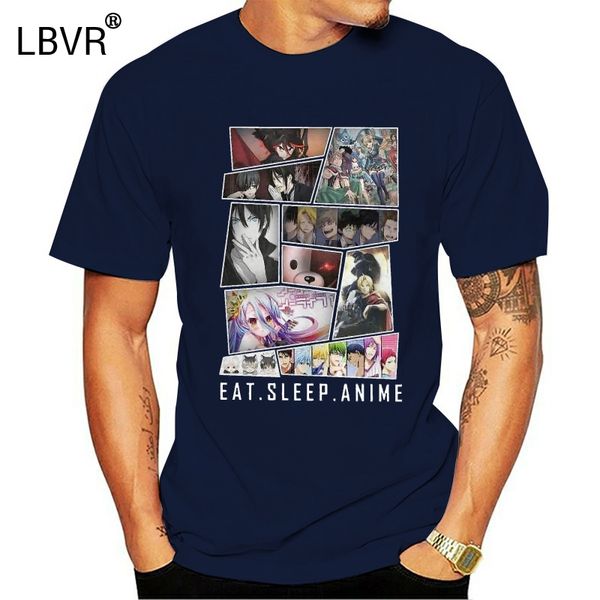 

anime in manga style t shirts for men cotton vintage t-shirt crewneck no game no life tee shirt short sleeve plus size
