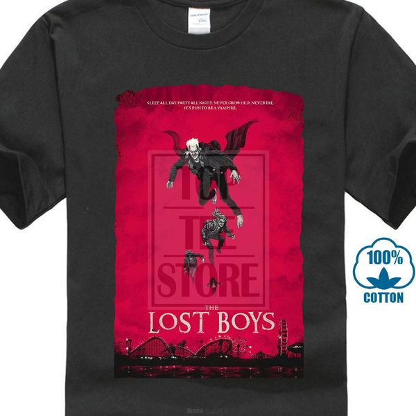 

new the lost boys t shirt horror movie graphic shirt t shirt c men short sleeve