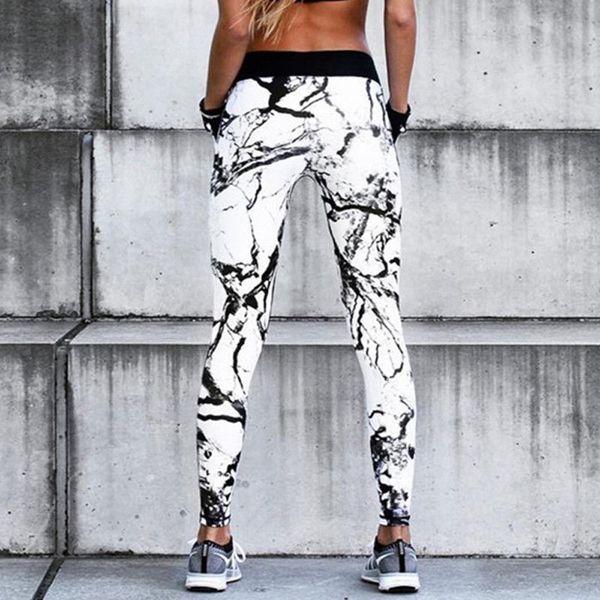 

2020 new women slim tights trousers quick dry sport fitness leggins geometric printed sports pants yoga pants leggings for women, White;red