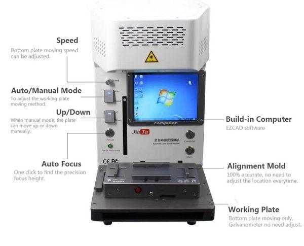 

back rear glass laser machine for 11 11pro max plus xs xsmax rear cover repair