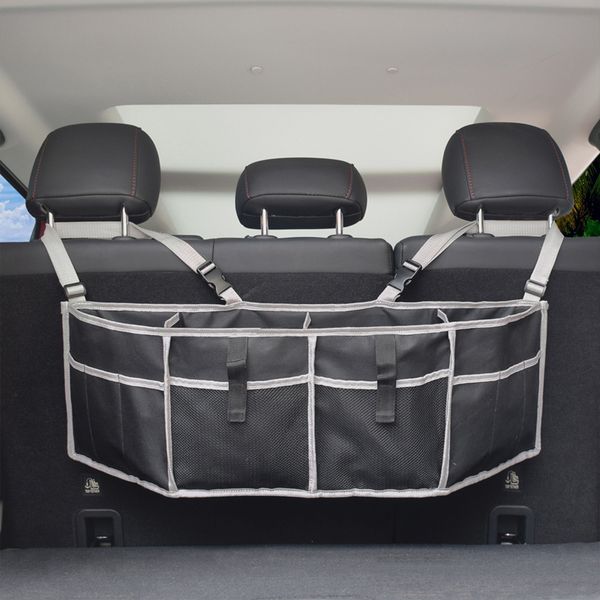 

большая емкость многоцелевой автомобиль back seat сумка для хранения карманный висячие сумка сзади заднее сиденье