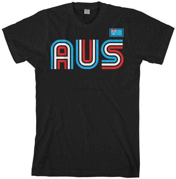 

australia athletic retro series mens t-shirt soccer