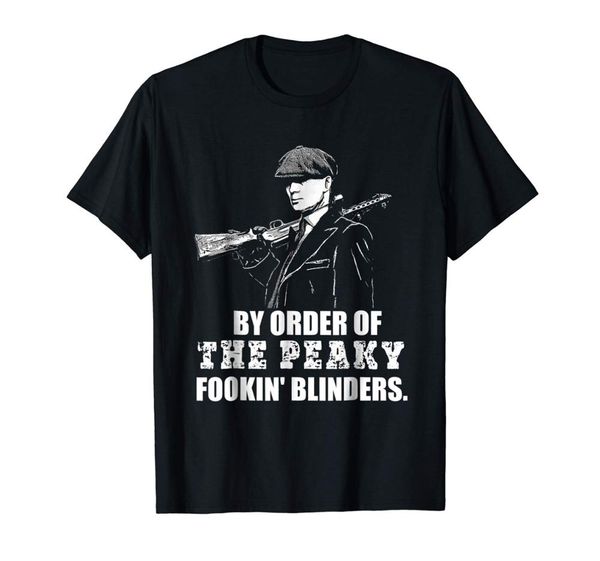 

by order of the peaky fookin t shirt blinders for men new men t shirt fashion men brand fitness slim fit political t shirts