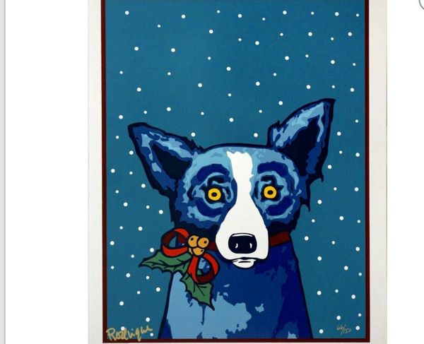 

george rodrigue blue dog home decoration oil painting on canvas wall art canvas picture for living room wall decor 200907