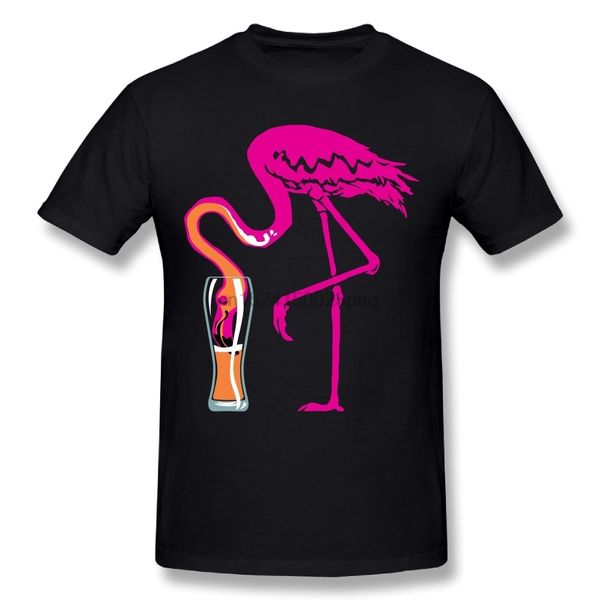 

новизна boy flamingo t shirt удобные рубашки качества хлопка tee