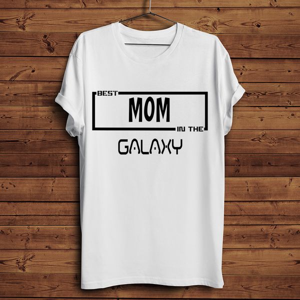 

mum mummy in the galaxy funny t shirt 2019 summer new white casual cool mother's day gift tshirt plus size