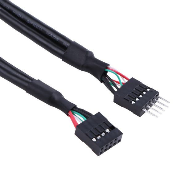 

omputer & office computer cables & connectors 50cm/19.68 usb2.0 9 pin male to 9 pin female adapter port multiplier extension c