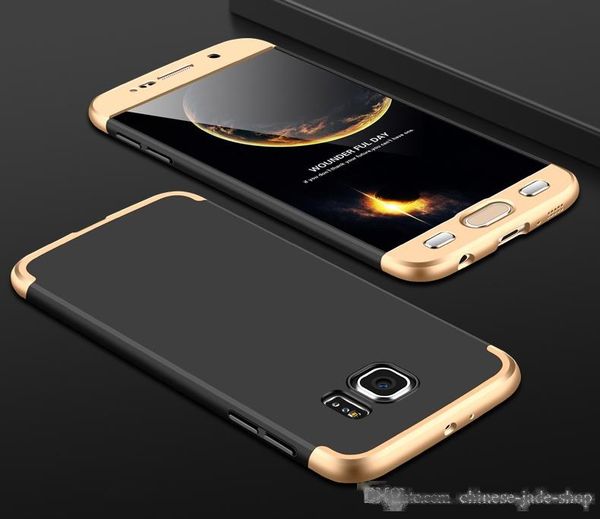 

gkk 3 in 1 360 degree full body hard pc matte protection case for iphone x 8 5 se 6 6s 7 8 plus galaxy s7 edge s8 s9 plus note 8 300pcs/lot