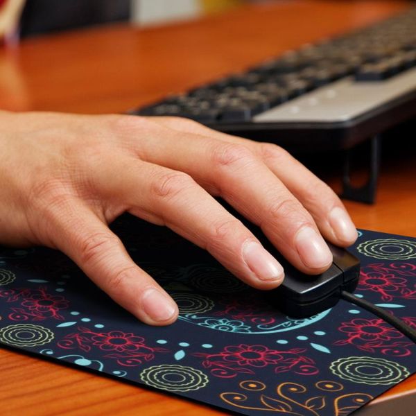 

2pcs mouse mat halloween mouse pad mat for office home