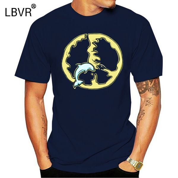 

розовый дельфин процветание t-shirt mens mint streetwear тройник способ new