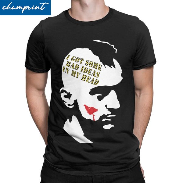 

casual taxi driver travis bickle t-shirt for men 100% cotton t shirts robert de niro movie short sleeve tee shirt summer