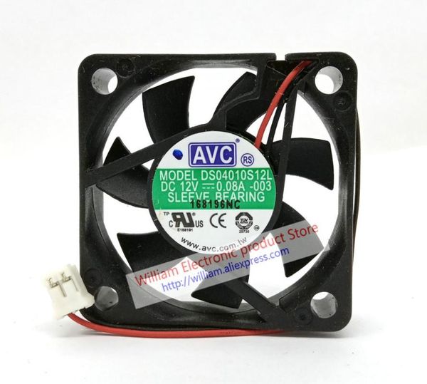 

fans & coolings original avc ds04010s12l 12v 0.08a 40*40*15mm computer cooling fan