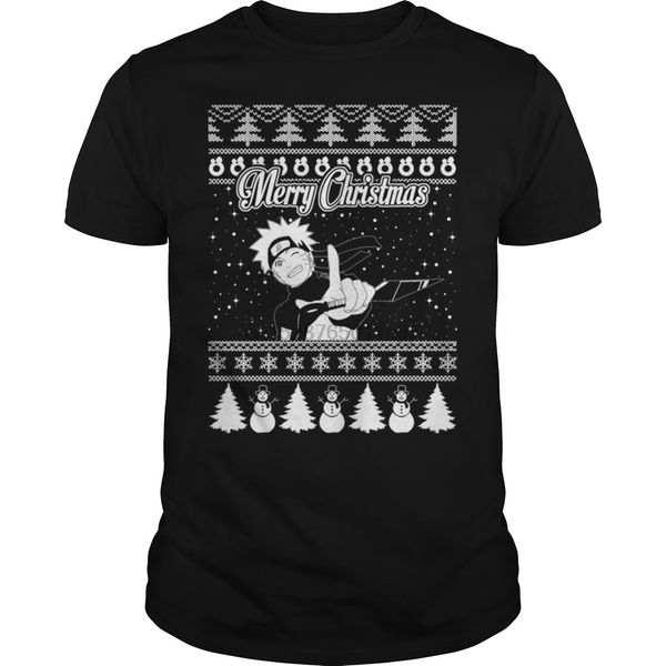 

men tshirt naruto ugly christmas sweater t-shirt (1) cool printed t-shirt tees top