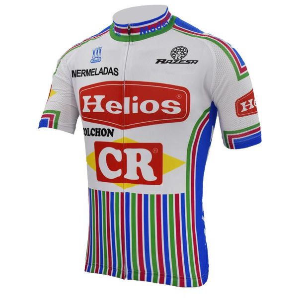 

retro cycling jerseys summer men short sleeve bike wear white blue jersey road jersey cycling top, Black;red