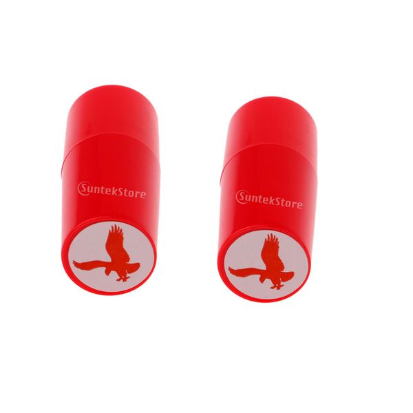 

2pcs colorfast abs plastic golf ball stamper marker with eagle shape