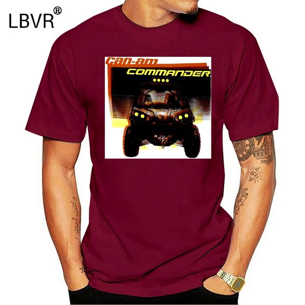 

can am t-shirt can am commander - white(2