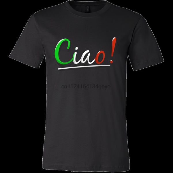 

итальянский ciao поздравительных язык i love italy футболка