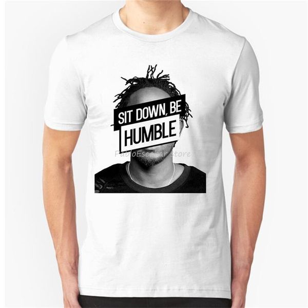 

male tee-shirt kendrick lamar t-shirt famous rapper sit down be humble hit print shirt customize tee shirt