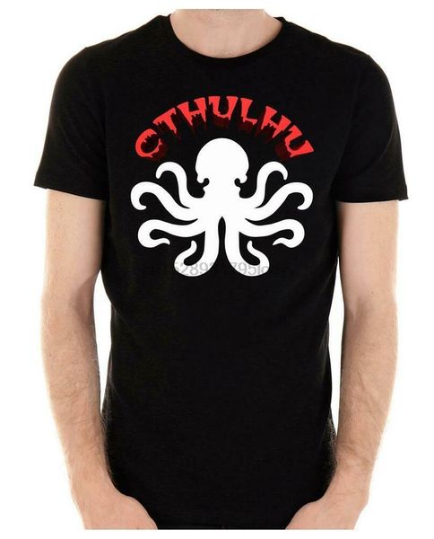 

зов ктулху octopus старший бог футболка gothic оккультизм одежда h.p. лавкрафт