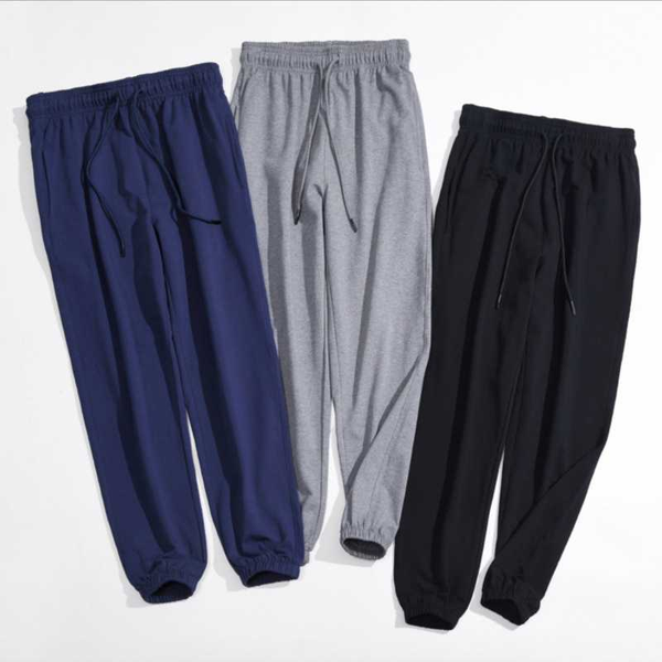 

running pants cotton for women sweatpants jogging sports joggings trousers autumn x2062, Black;blue
