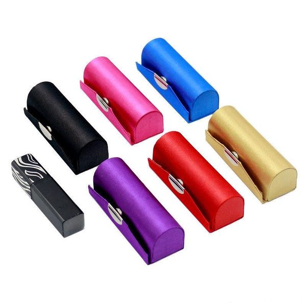 

cosmetics box single branch lipstick cases lipstick case include mirrors multicolor silk storage boxes fast shipping f20173453